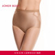爱慕美体26春夏光影内裤 AD330661 女棉质里裆高腰平角塑裤