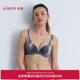爱慕丝绒格调内衣女3 4加厚模杯隐孔小胸聚拢文胸AM14B621