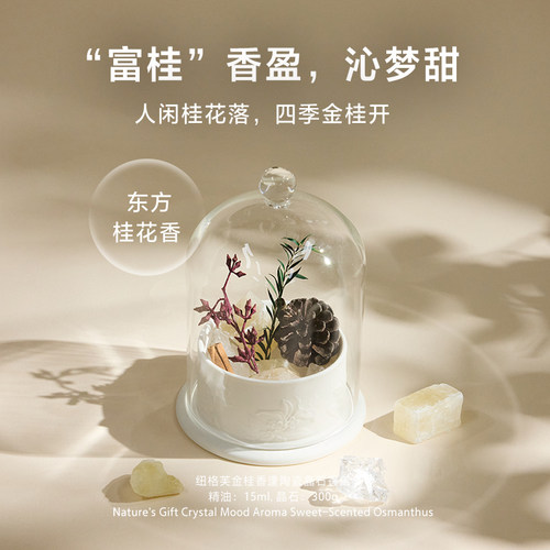 爱慕纽格芙金桂香逢陶瓷晶石香薰NG60136
