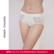 CA231891 女棉质里裆性感蕾丝中腰平角裤 AIMER CHUANG明动7内裤