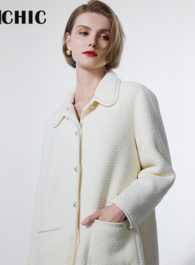 BeChic冬日霞光前系扣式睡袍女BC48CU1