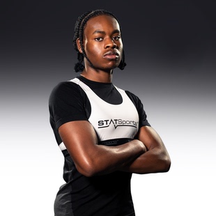 纯原STATSpots男士 足球跑步橄榄球运动员性能监测体能运动背心