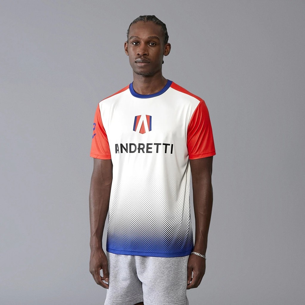 ABBFormulaE男士速干车队T恤