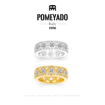 【梵星】Pomeyado定制高级雕花戒指F0923