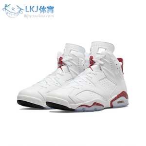 LKJ体育 Air Jordan 6 AJ6 白红 红奥利奥 高帮篮球鞋 CT8529-162