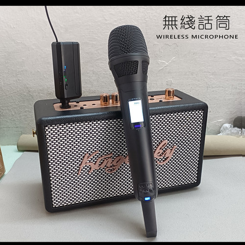 明星款无线麦克风一拖二户外家用ktv舞台娱乐唱歌直播手持话筒