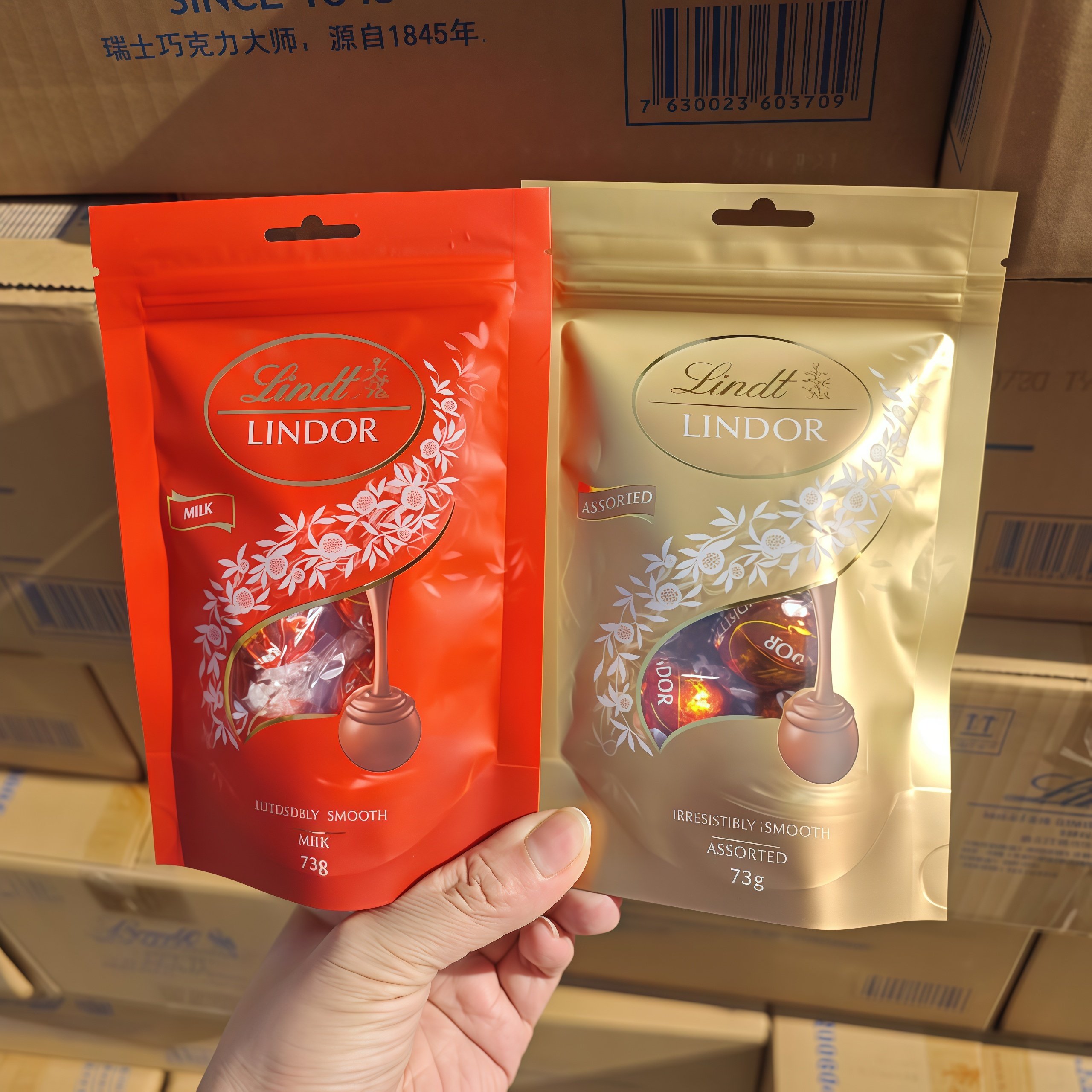 瑞士进口 瑞士莲Lindt Lindor混合巧克力软心球限量随享装混合味,零食/坚果/特产,牛奶巧克力,淘宝优惠券,粉丝福利购,淘宝优惠卷