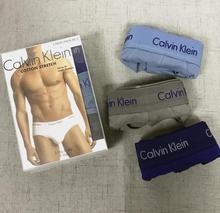 内裤 美国Calvin Klein 男纯棉舒适内裤 三角男士 3条礼盒 CK内裤