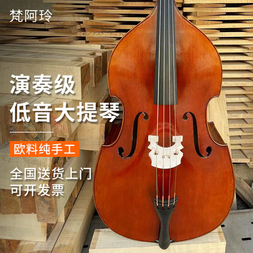 梵阿玲d109专业演奏低音大提琴