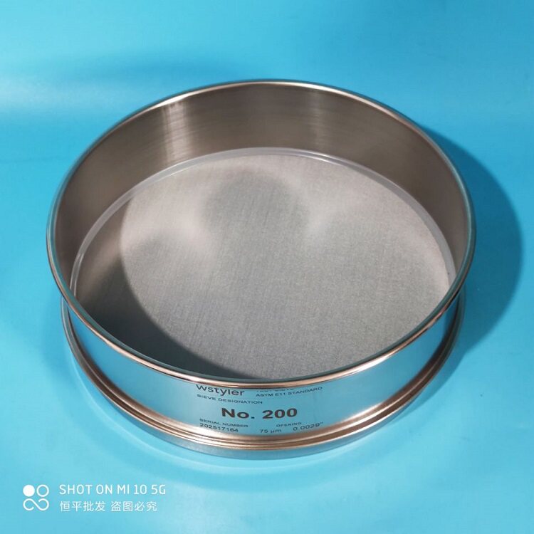 美国进口泰勒筛 tyler不锈钢标准筛 检验筛 试验筛8寸200-635目