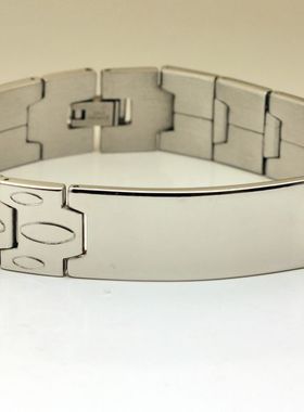 钛钢男士生日礼物不变色手链