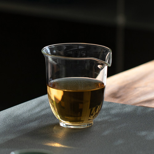 雅韵公道杯透明透黑耐热公杯分茶高档家用创意高棚硅中式加厚茶具