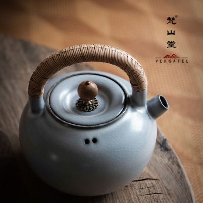 景德镇FST老陶泥陶壶煮茶壶苏打釉烧水煮水壶明火电陶炉陈皮白茶