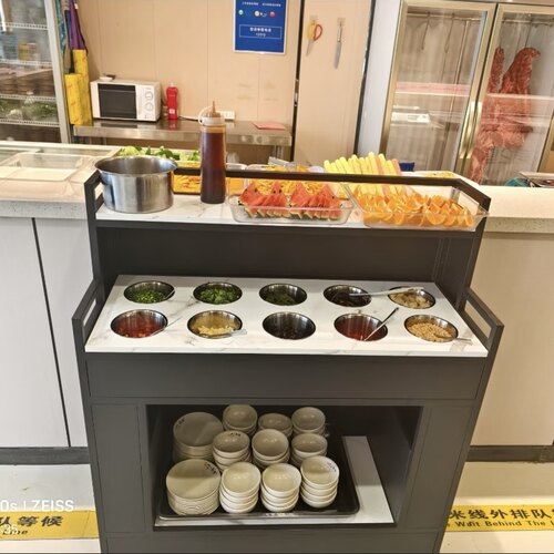 麻辣烫商用水果餐台简约餐厅串串