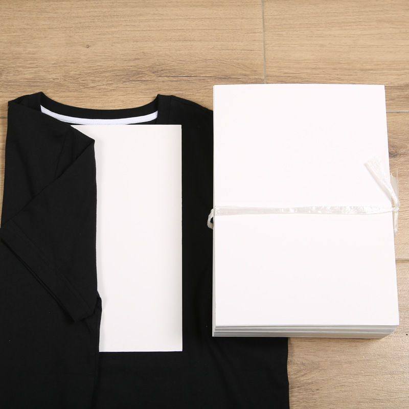 双面白色服装内衬纸板折衣服