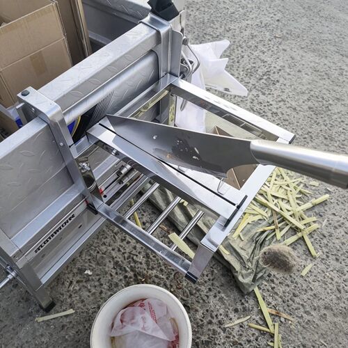 摆摊甘蔗切段铡刀不锈钢