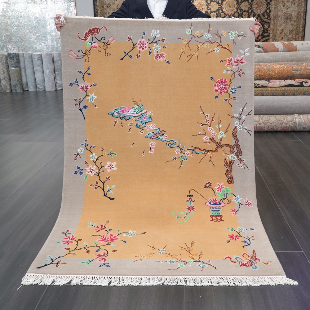 天匠羊毛地毯中式红木家具地毯无胶无醛健康环保122x183cm