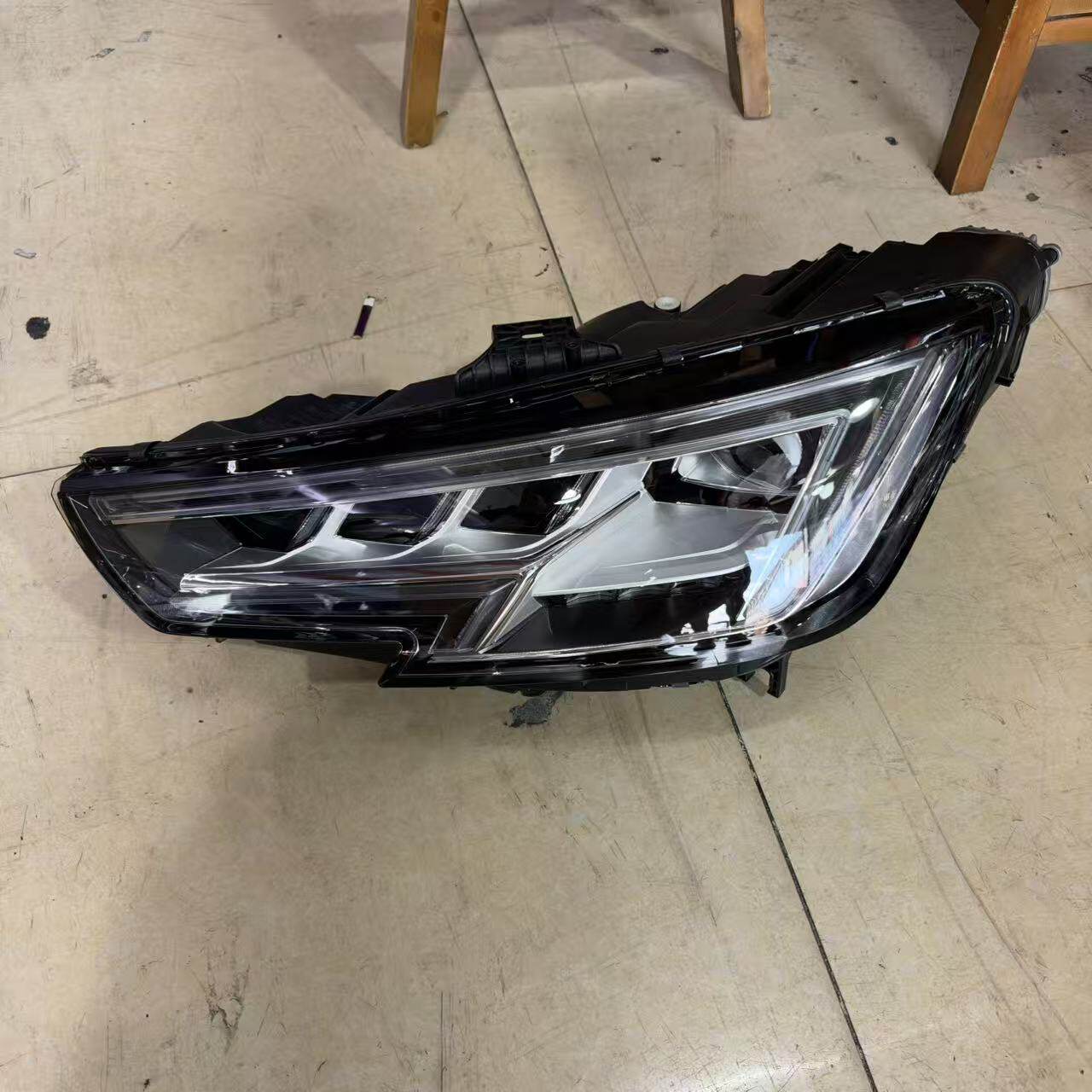 适用于17-20款奥迪A4L大灯总成 B10 S4 RS4改装升级高阶矩阵LED拆