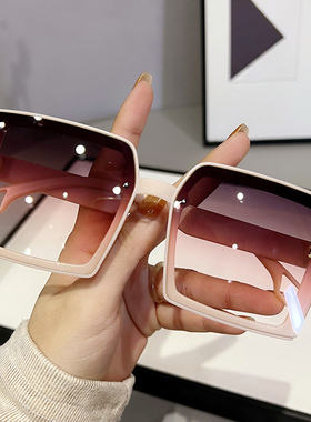 2025新款墨镜女大脸显瘦ins潮复古防紫外线强光太阳眼镜男网红款