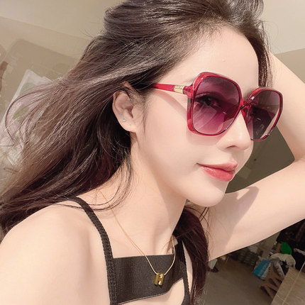 【清仓捡漏】太阳镜女士优雅墨镜防紫外线时尚个性墨镜网红款圆脸