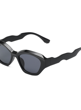 亏本清仓太阳镜海边墨镜女防紫外线高级感gm夏黑色眼镜时尚复古