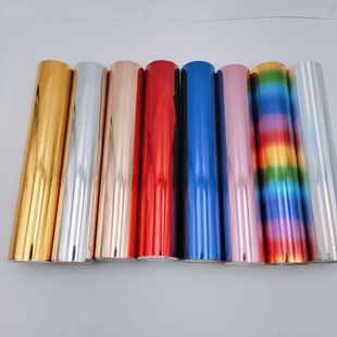 Transfer paper七彩烫金纸卷装 film foil 铝烫印箔 hot 3mX15cm