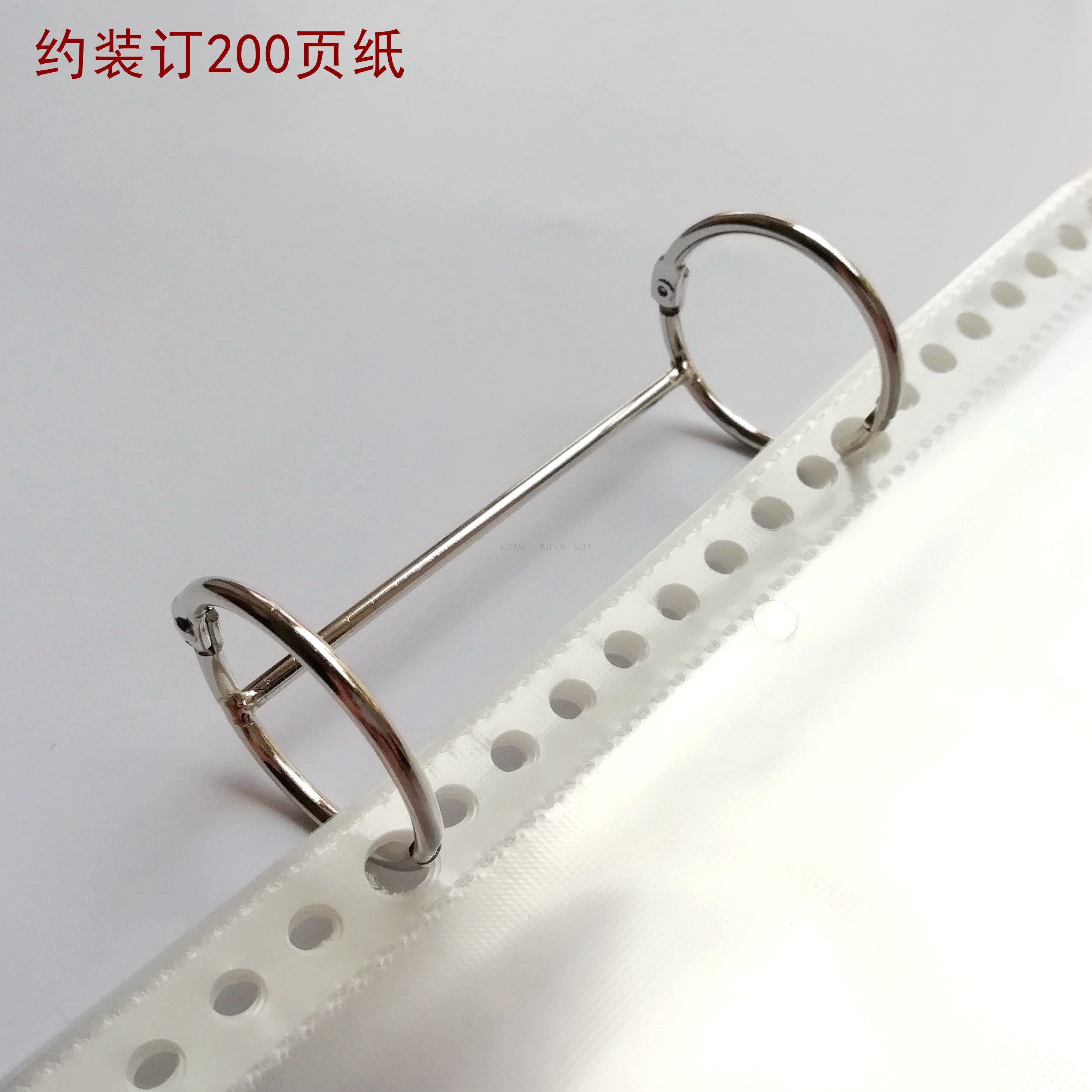 活页金属连环diy活动台历装订图片