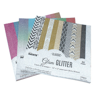 inch Craft闪光金葱背景纸 Background for DIY手账素材 Paper