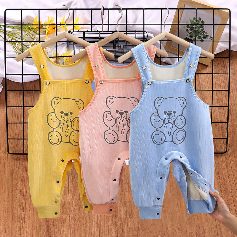 今日秒杀无骨加绒舒适保暖背带裤