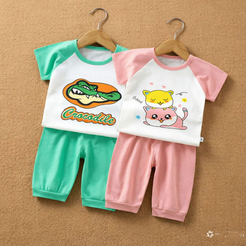 新品亏本秒杀短袖七分裤两件套