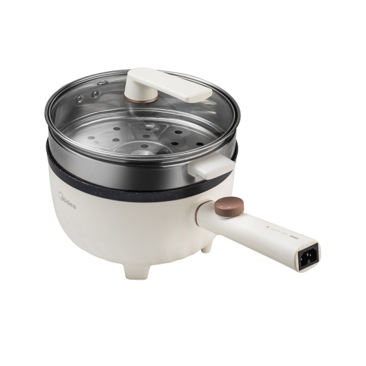 美的电煮锅电火锅家用多功能炒菜火锅蒸锅煮煎炒一体MC-HGE2515