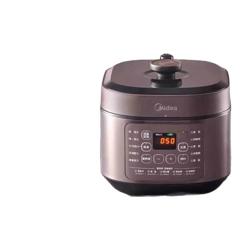 美的6L智能电压力锅家用大容量多功能不粘内胆MY-60M5-206