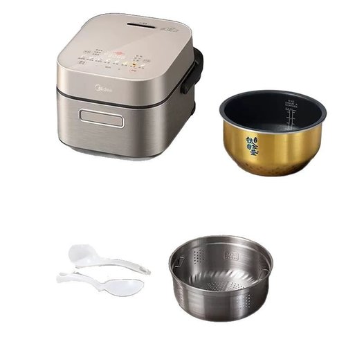 美·的电饭煲钛金鼎釜多功能电饭锅SFB3021H低唐饭
