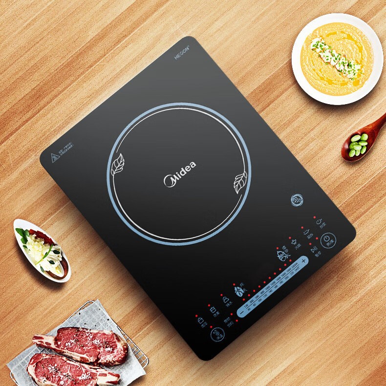美的（Midea）电磁炉家用 一体面板匀火4D防水全触摸屏CCL2203A