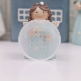 Милая рассыпчатая пудра, спонж для путешествий, портативная тара, банка для хранения, румяна, коробка, 10G