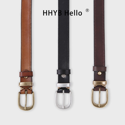 HHYB别来无恙 女腰带皮带新款百搭时尚休闲韩版女士皮带H00001