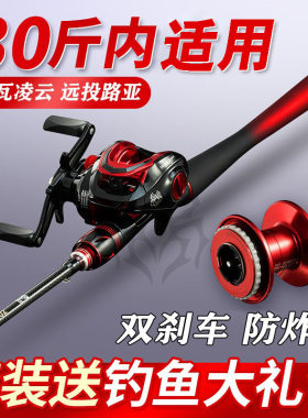 达瓦凌云鱼竿路亚竿套装枪柄水滴
