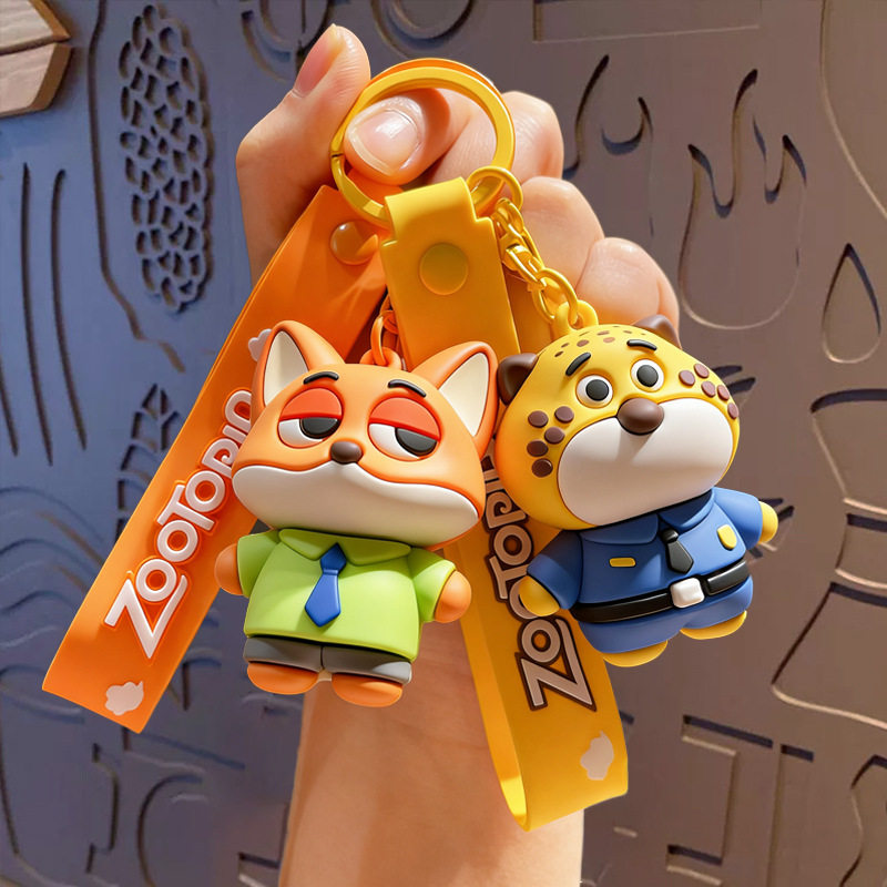 疯狂动物城创意钥匙扣活动小礼品实用赠品精美儿童小礼物班级奖品