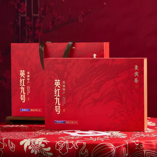 高档礼盒装英德红茶英红九号红茶送礼佳选2026新茶一级浓香型茶礼