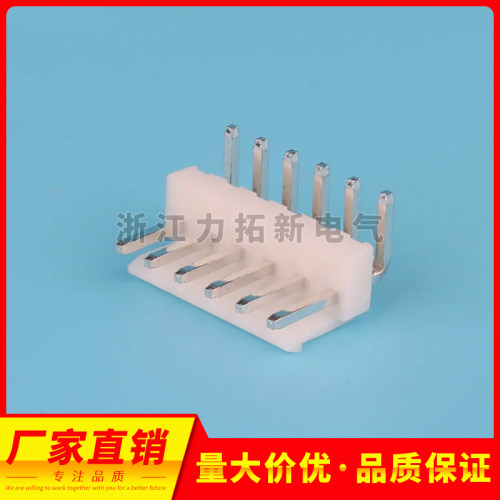 红星连接器弯针插座hx39601间距