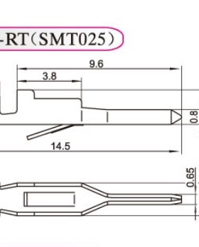 接插件25056-RT压线簧片HX25044-RT  SMT025-RT  一盘8000只