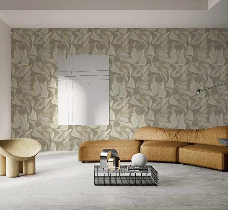 PlainIF11 丝绸质感壁布 环保无缝墙布 现代轻奢美式抽象背景布