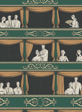 Teatro 剧院个性墙纸 环保壁纸