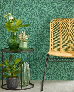 高端壁纸 CARMEN 树叶 轻奢 卧室客厅背景墙 荷兰原装 英式 进口