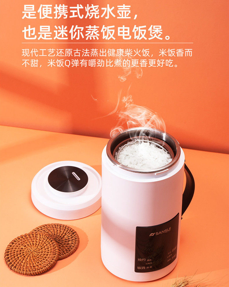 低糖饭单人迷你电炖煮粥电热水壶