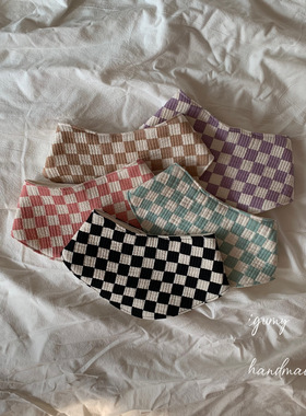 韩国进口ins风婴儿纯棉纱布围嘴宝宝防吐奶围兜儿童三角巾吸水