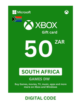 南非ZA电子点卡 R50 Windows 10 Xbox One|360 Live Digital Code