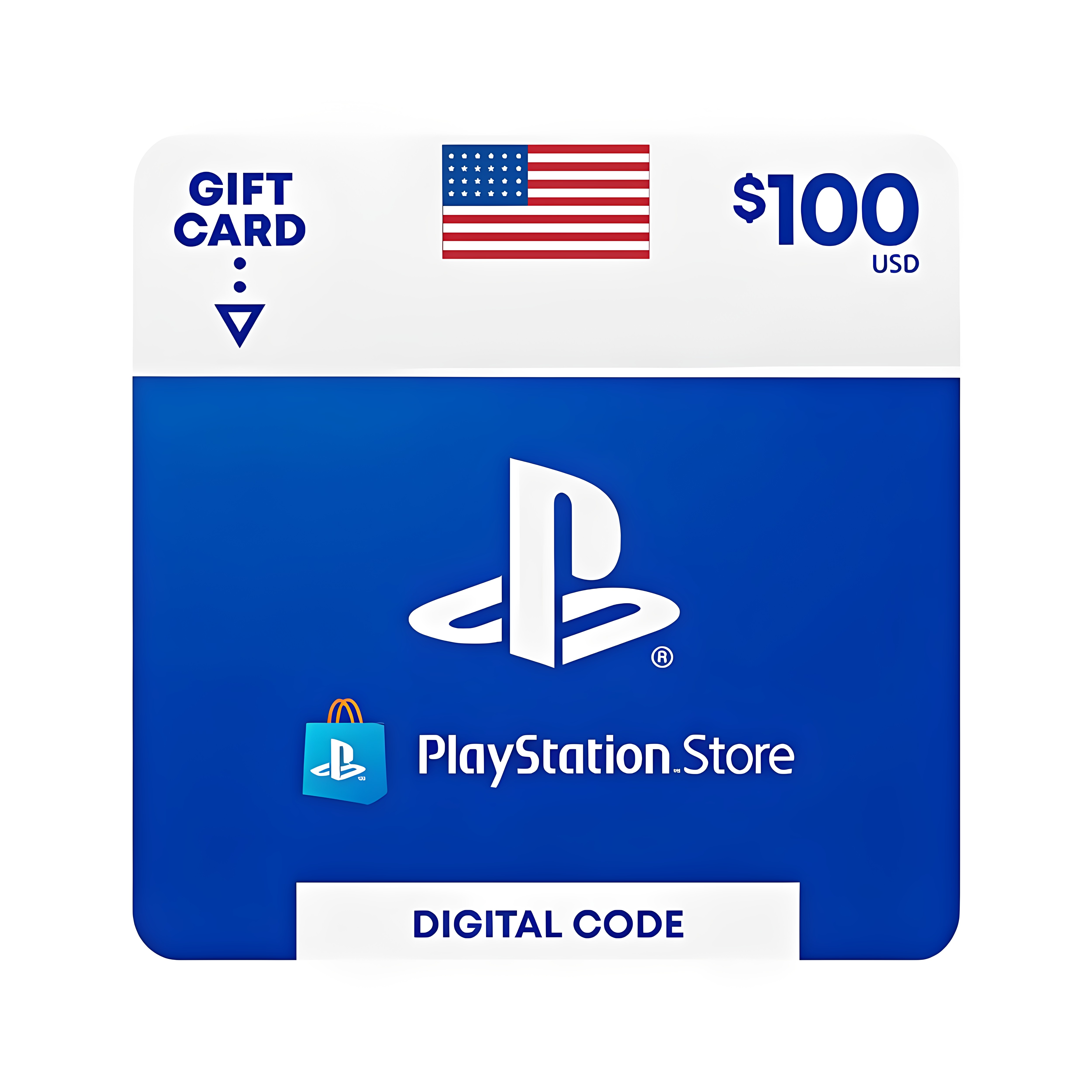 PSN$100充值卡PlayStationStore图片