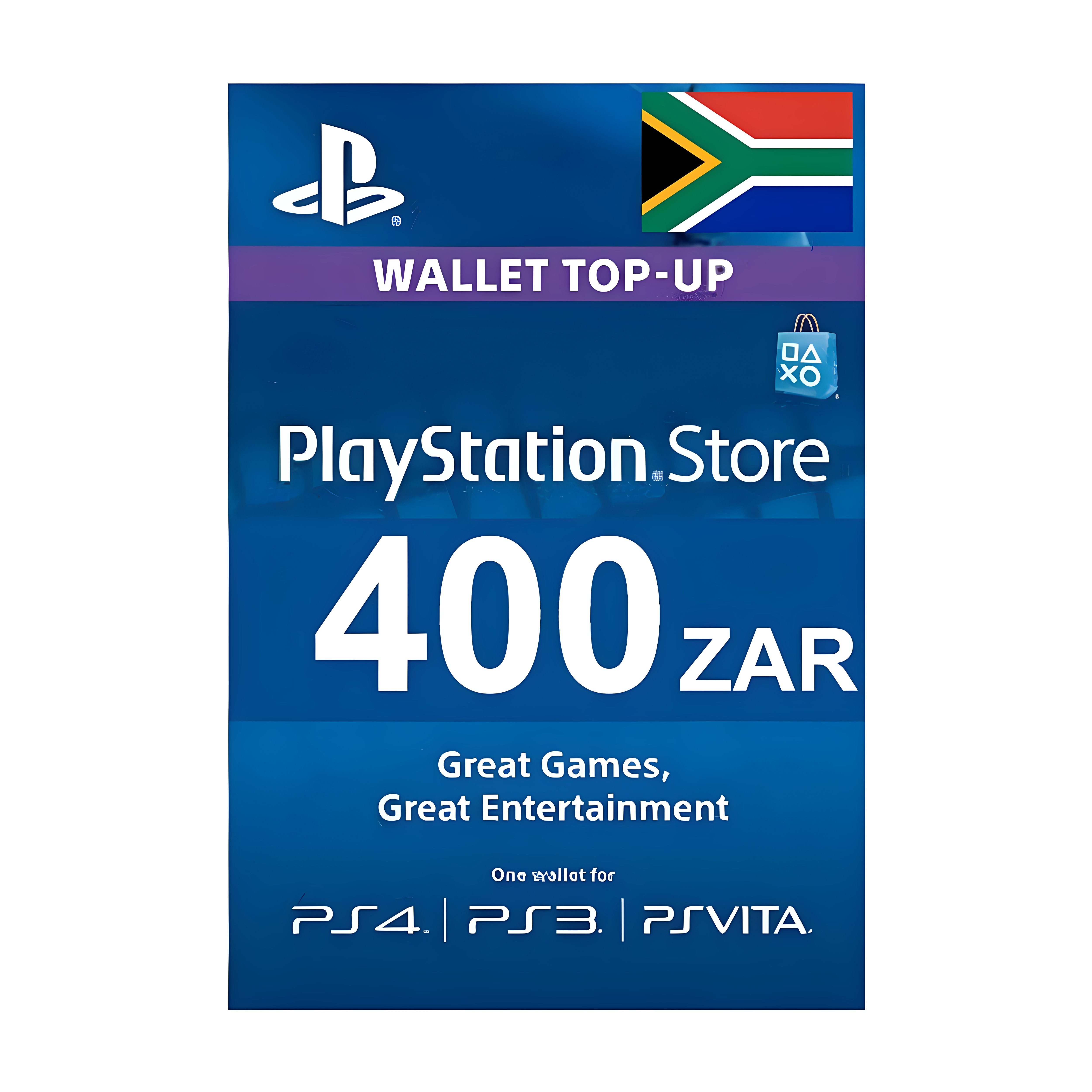 PlayStation充值卡ZARR400Code图片