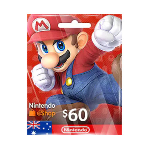 任天堂/Nintendo澳服充值卡60AUD